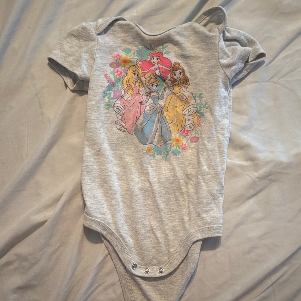 Disney Princess Gray Bodysuit